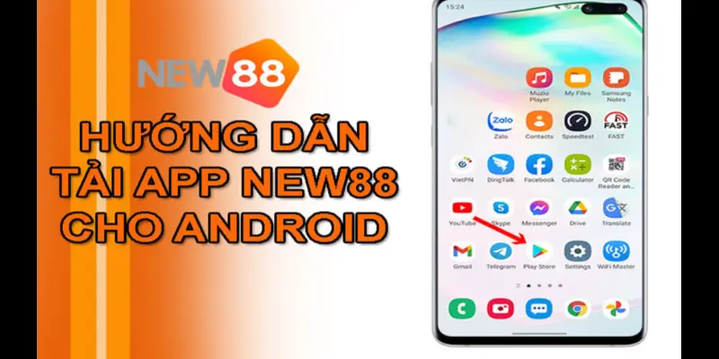 Hướng dẫn cách tải app cá cược của nhà cái New88